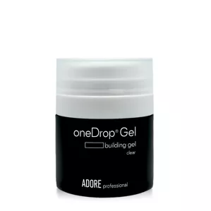 Гель для нарощування нігтів, 30 г №"Clear" One Drop Gel ADORE